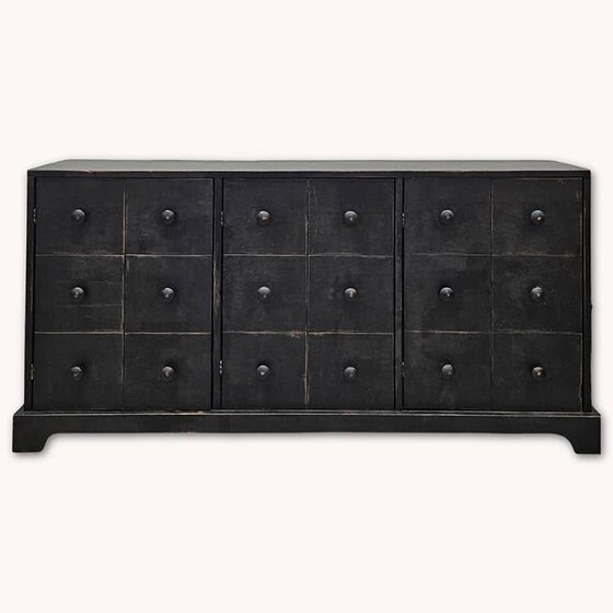 Apothecary 3 Door Cabinet - 60"