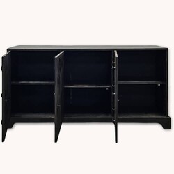 Apothecary 3 Door Cabinet - 60" x 11.5 " x 29.5"