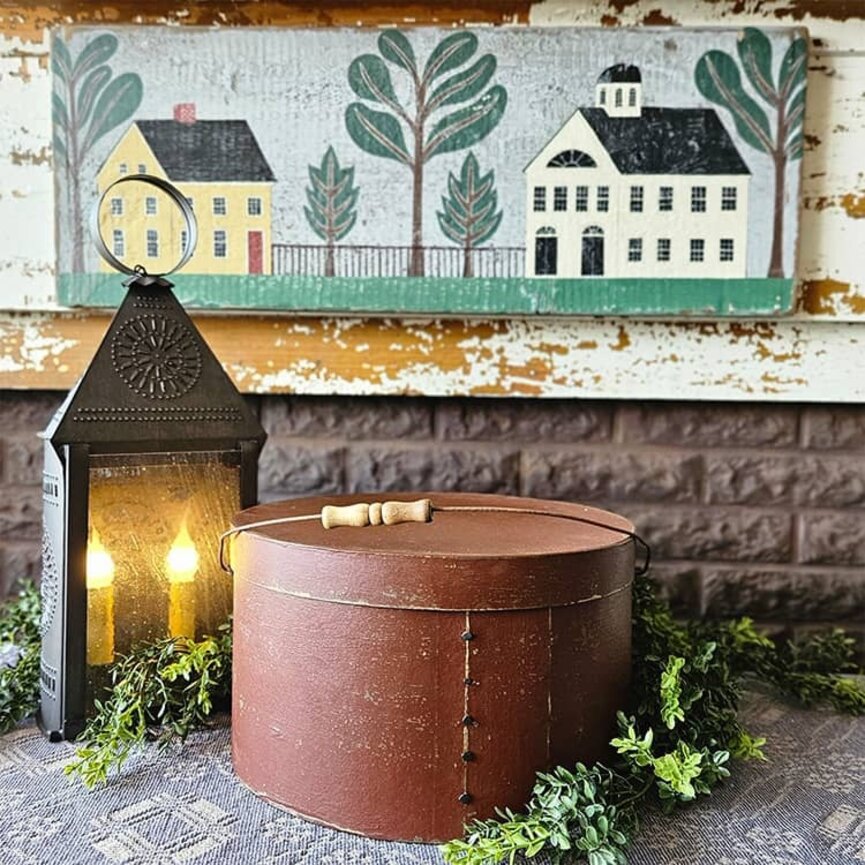Round Pantry Boxes with Lid & Handle - 23"