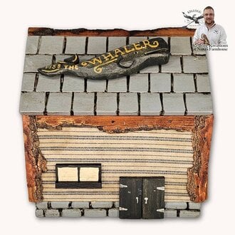 Whaler House Hand Carved - 6.5"
