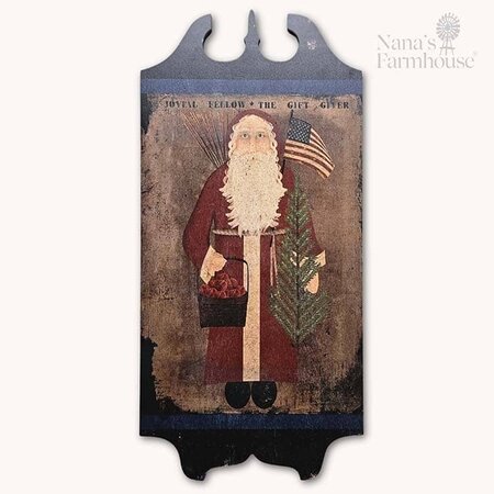 Joyful Fellow Santa Tavern Sign