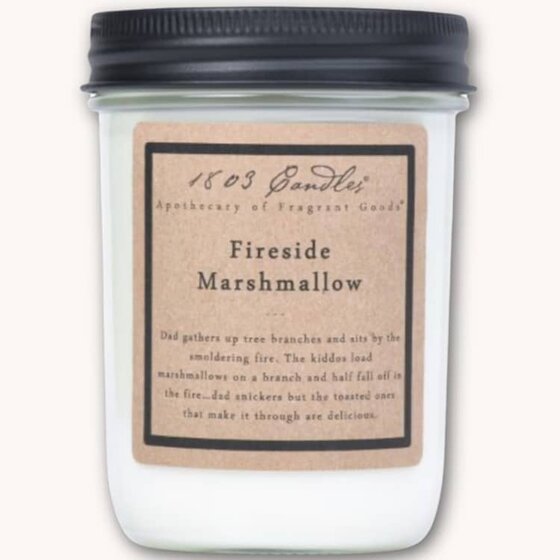 1803 Fireside Marshmallow Candle