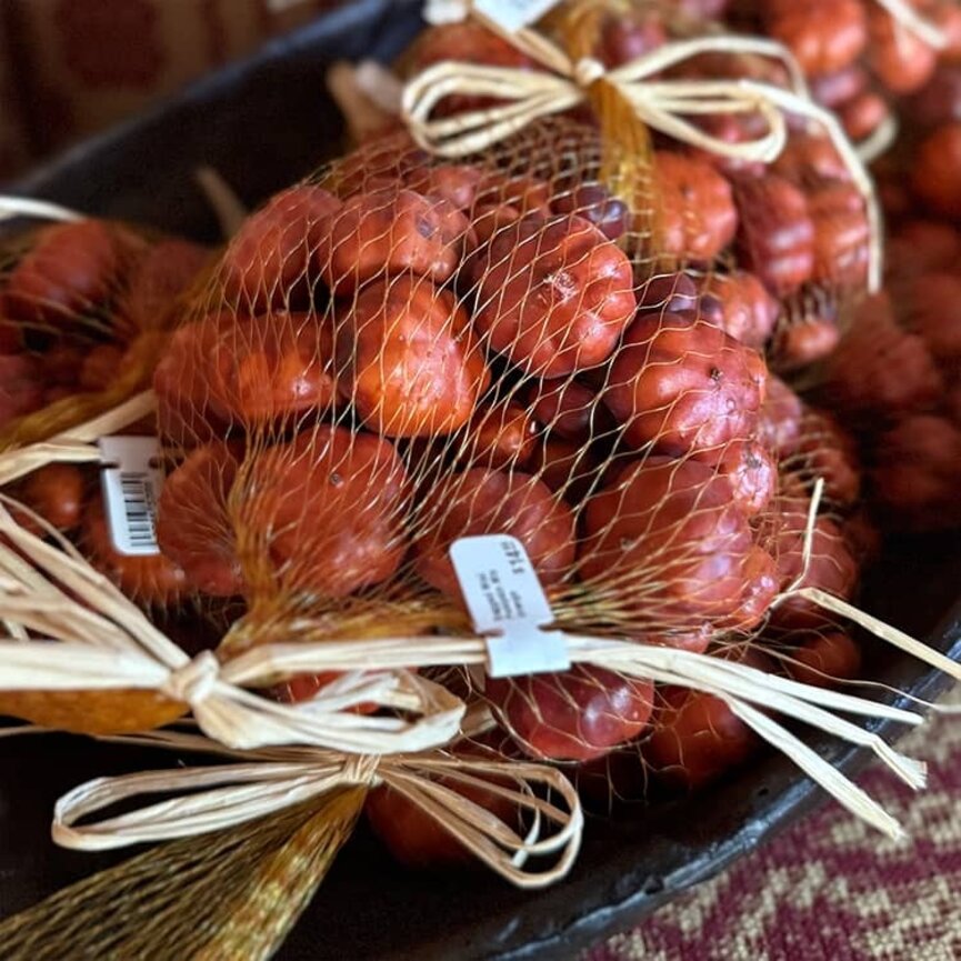 Bagged Mini Pumpkin Bowl Filler - Orange