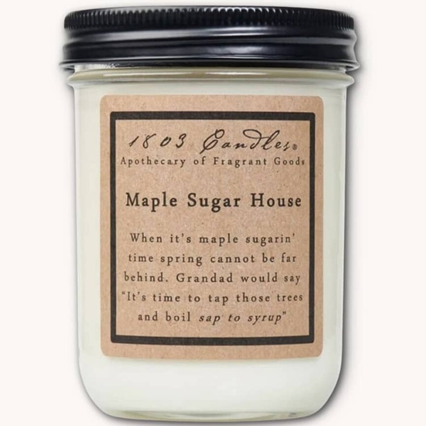 1803 Maple Sugar House Candle - 14oz
