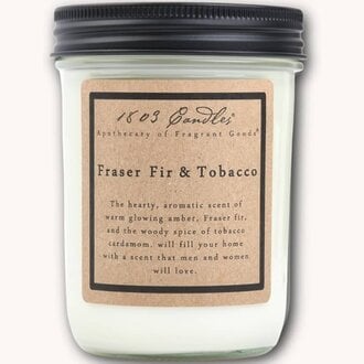 1803 Fraser Fir & Tobacco Candle