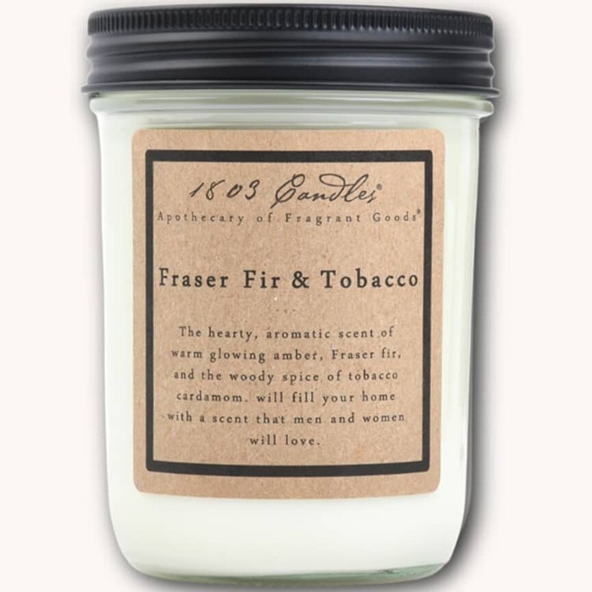 1803 Fraser Fir & Tobacco Candle - 4oz