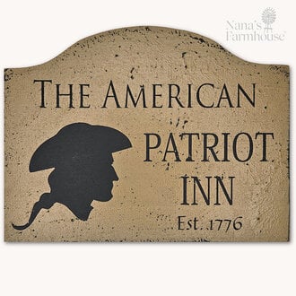 American Patriot Inn Tavern Sign