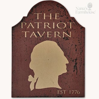 The Patriot George Washington Tavern Sign