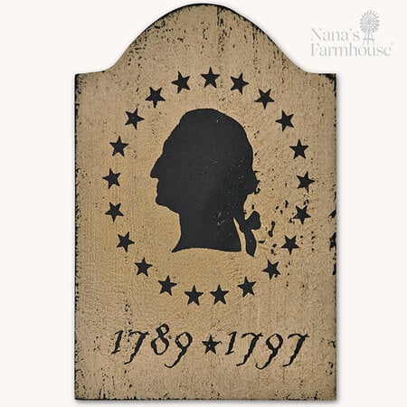 George Washington Tavern Sign Shelf Sitter