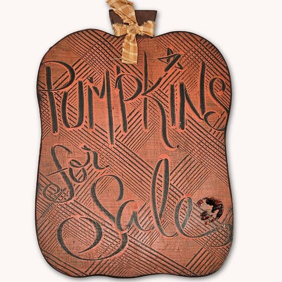 Pumpkins For Sale Sign - Medium