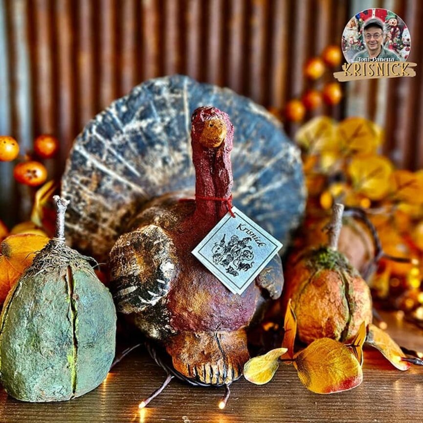 Krisnick - Turkey with Fanned Tail