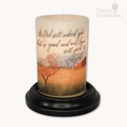 Good Harvest Land Candle Sleeve - Vanilla