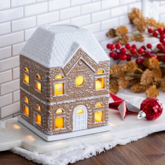 Gingerbread House Canopy Illumination  Warmer