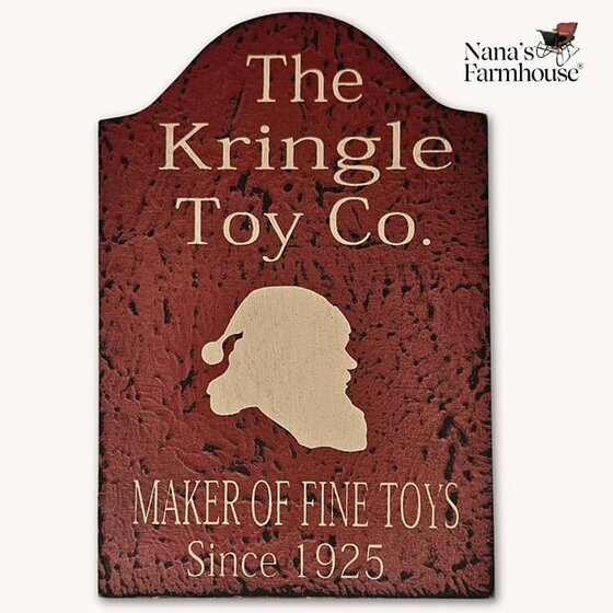 The Kringle Toy Co Tavern Sign
