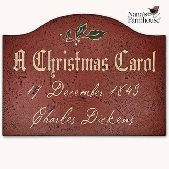 A Christmas Carol Tavern Sign