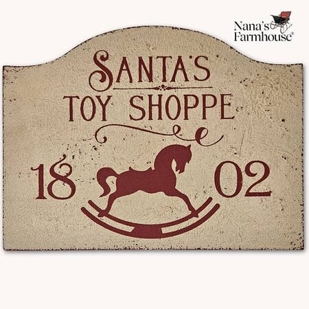 Santa's Toy Shoppe Tavern Sign