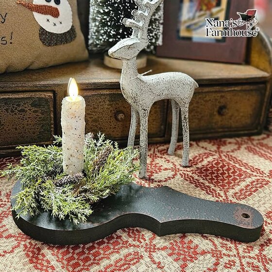 Candle Board Taper Holder