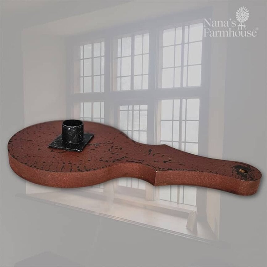 Candle Board Taper Holder - 11.5" L x 6" W x .75" D