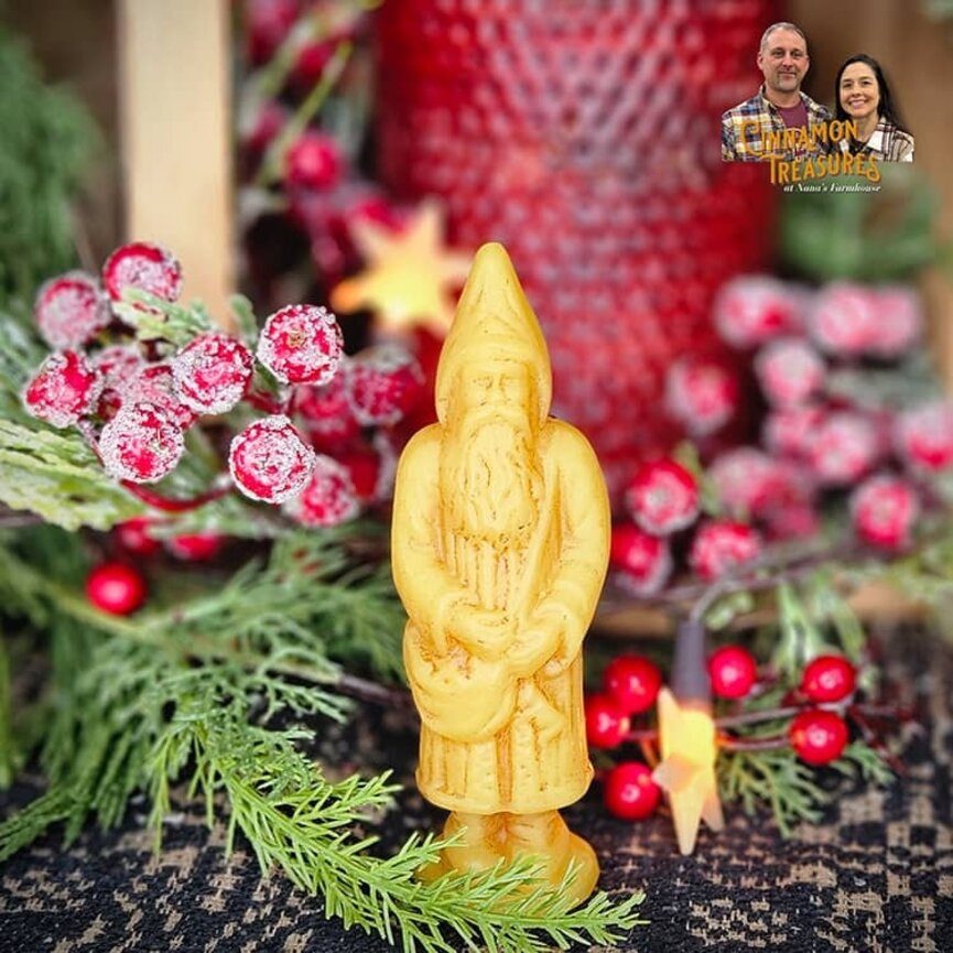 Natural Beeswax Pierre Noel 1930 Figurine - 4.5"