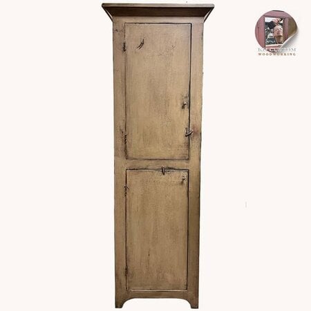 Split Door Chimney Cabinet