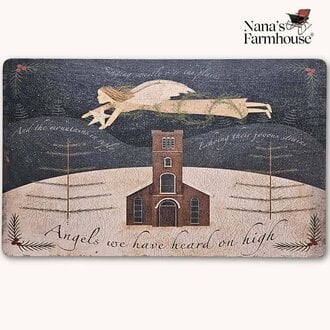 Angels We Have Heard On High Wooden Wall Art