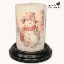Mr. Mistletoe Candle Sleeve Gumdrop