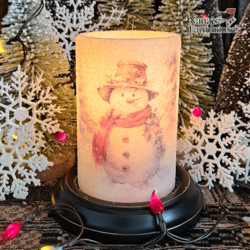 Mr. Mistletoe Candle Sleeve Gumdrop