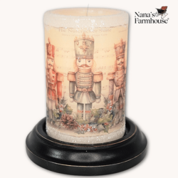 Musical Nut Crackers Candle Sleeve Vanilla