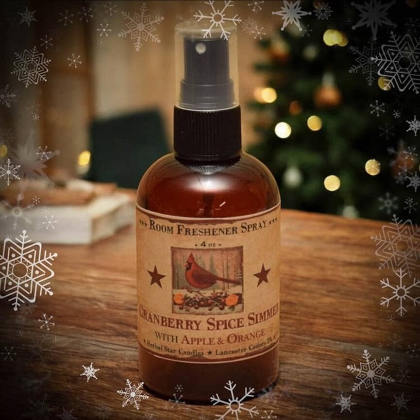 Cranberry Spice Simmer Room Spray - 4 oz