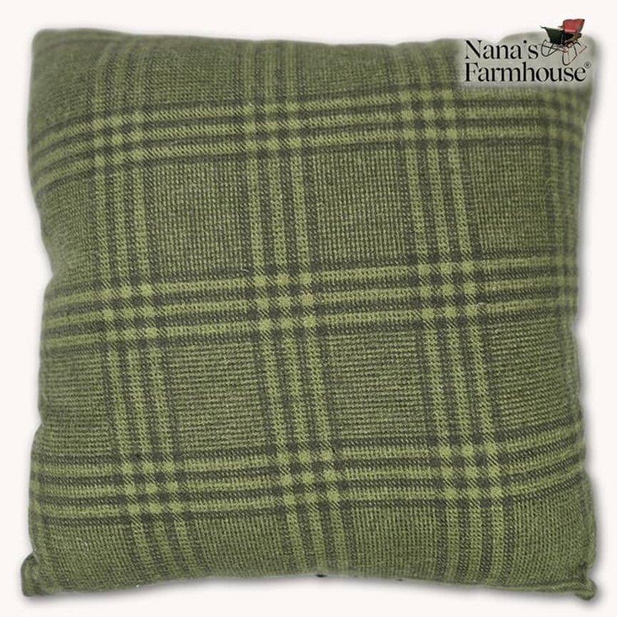 Merry with Cardinal Wool Applique Pillow - 12"