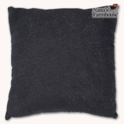 Red Coverlet JOY Wool Applique Pillow - 11"