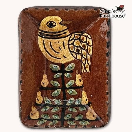 Partridge in a Pear Tree Rectangle Tray - Small