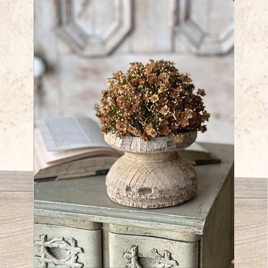 Emmaline Half Sphere Chestnut - 8"