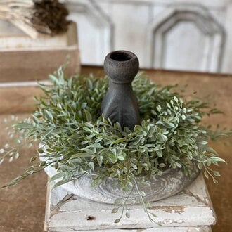 Mixed Sage Candle Ring - 12"