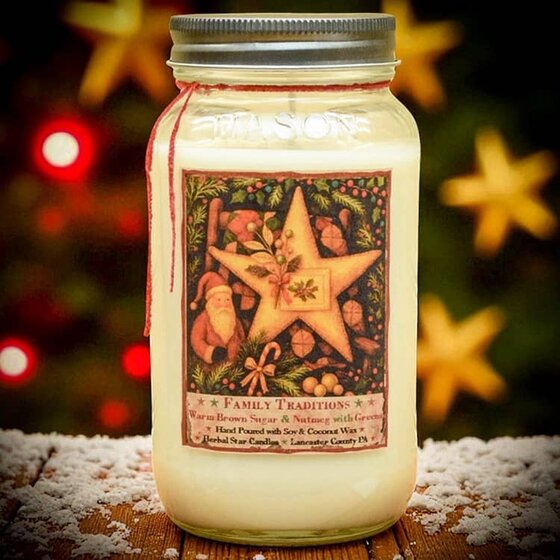 Family Traditions Soy Jar Candle