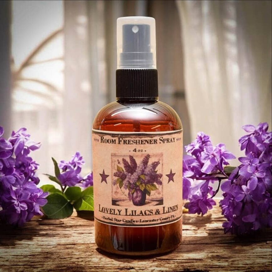 Lovely Lilacs & Linen Room Spray - 4 oz