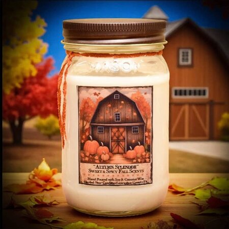 Autumn Splendor Soy Jar Candle