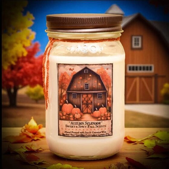Autumn Splendor Soy Jar Candle