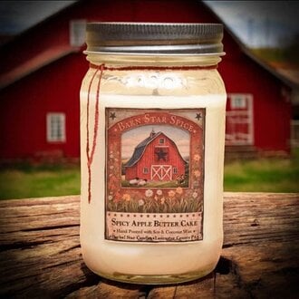 Barn Star Spice Soy Jar Candle