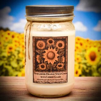 Sunflower Soy Jar Candle