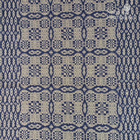 Saratoga Navy & Tan Bed Cover - Various Sizes