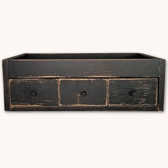 Three Drawer Decorative Box Tray