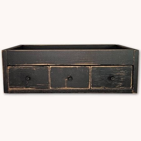 Three Drawer Decorative Box Tray