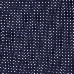 Needle Punched Rug Cabin with Flag & Stars - 14.5" x 11.5"