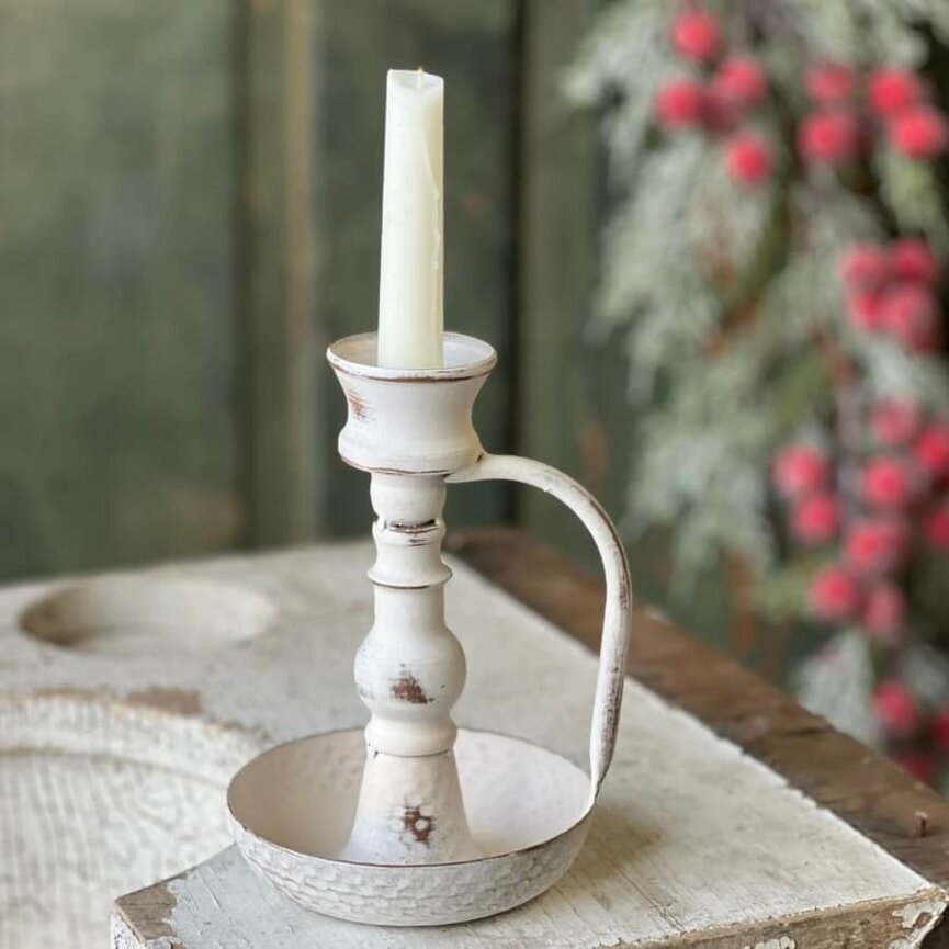 Enlighten Taper Holder Metal - 7"