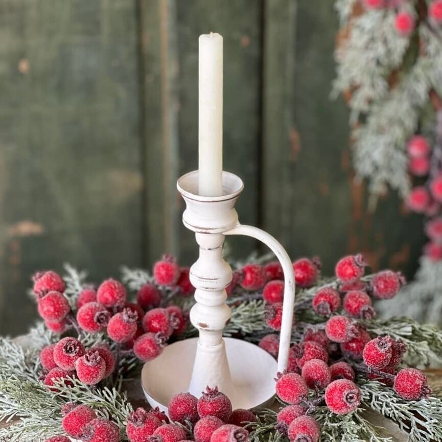 Enlighten Taper Holder Metal - 8" x 4.75"