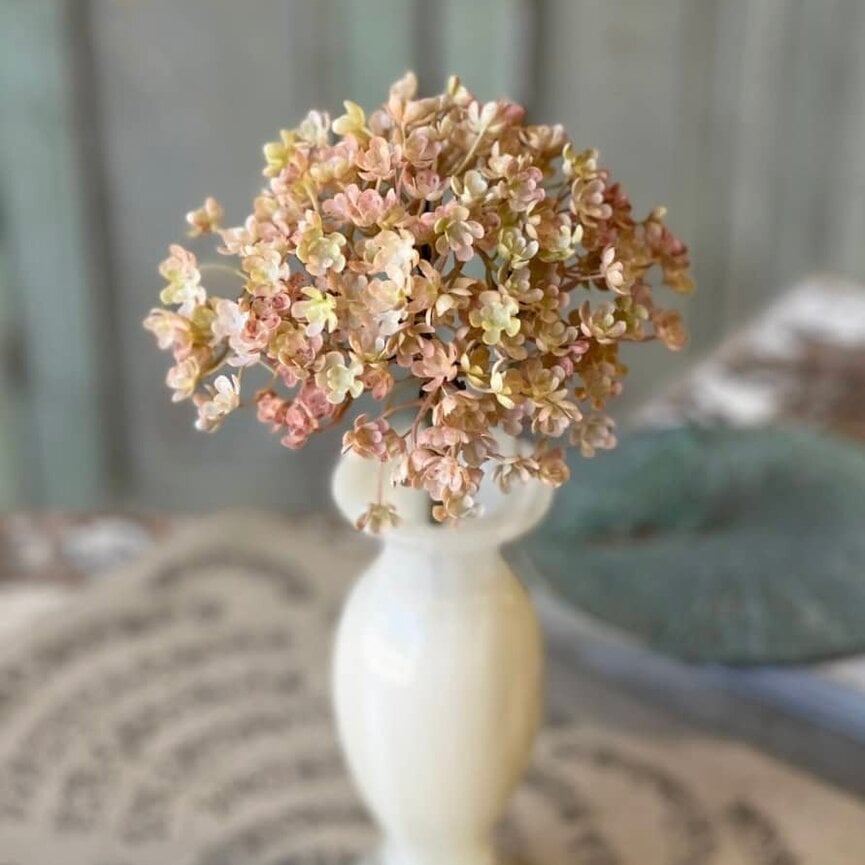 Whisper Bud Spray Blushing - 12"