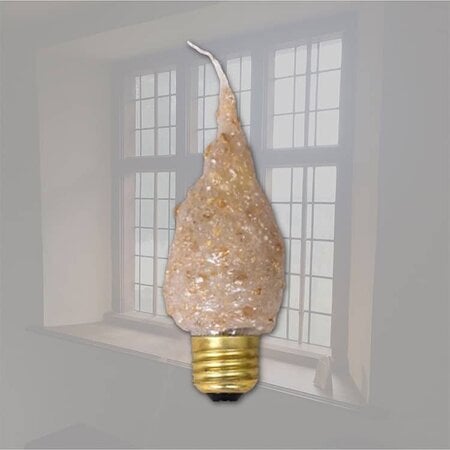 Cappuccino Flicker Bulb Large Base - 3 Watt
