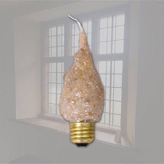 Cappuccino Flicker Bulb Large Base - 3 Watt