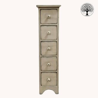 Five Drawer Candlestand - Various Colors
